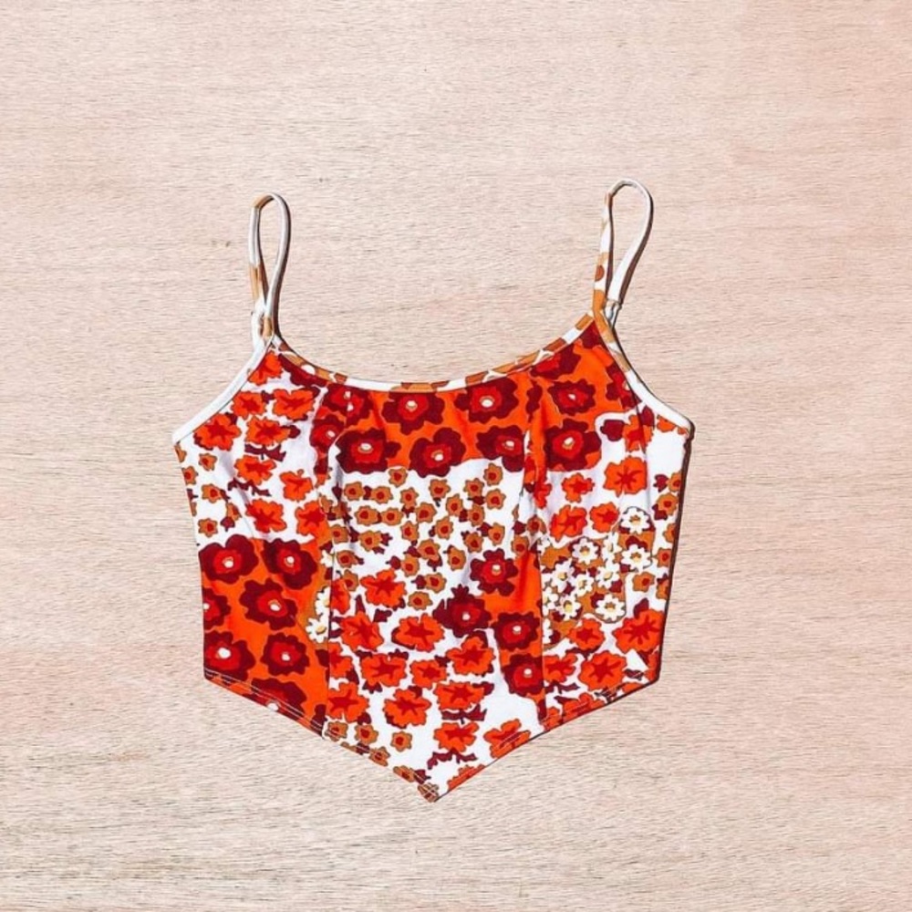 Her Pony Farrah Bustier Crop Top Gem